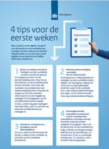 Belastingdienst tips eerste weken